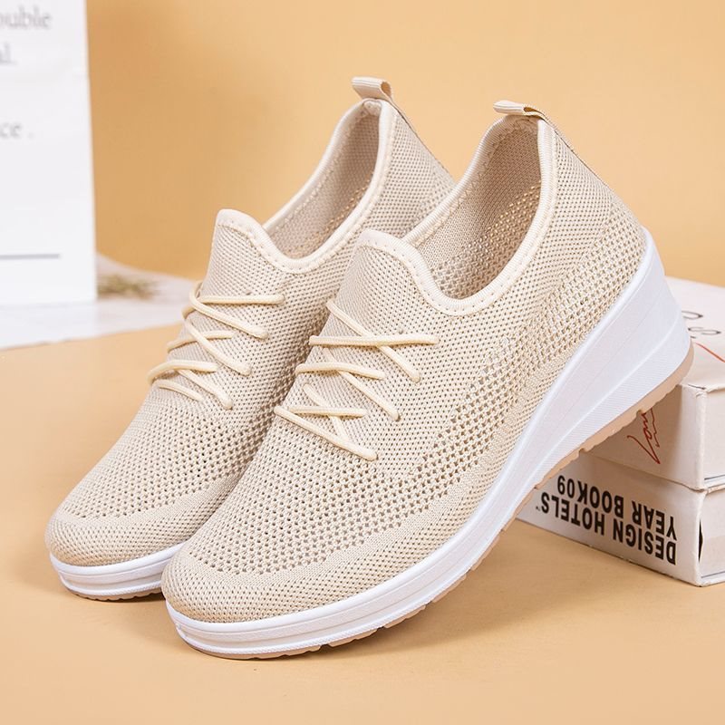 Breathable Platform Walking Sneakers-footwear > sneakers > walking sneakers-Stilenza-Stilenza