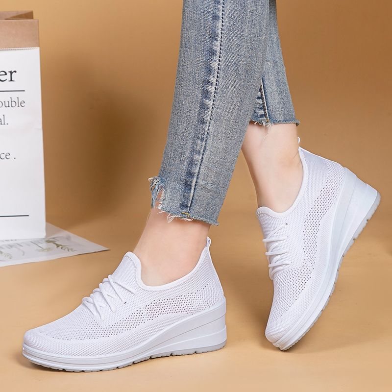 Breathable Platform Walking Sneakers-footwear > sneakers > walking sneakers-Stilenza-Stilenza
