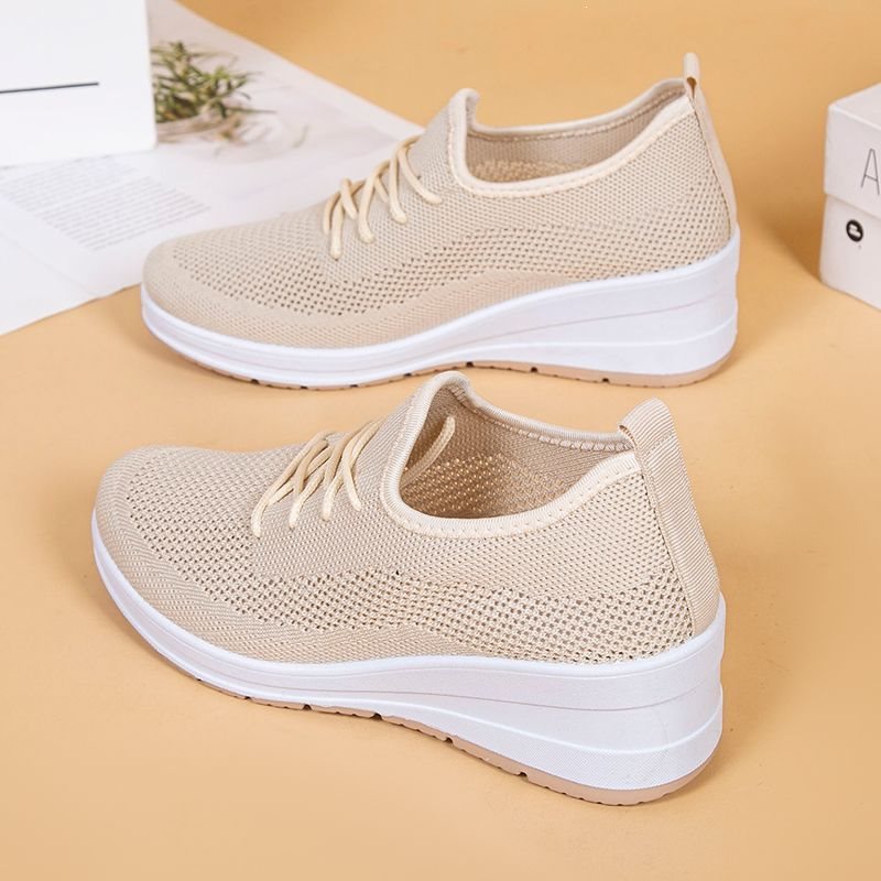 Breathable Platform Walking Sneakers-footwear > sneakers > walking sneakers-Stilenza-Stilenza