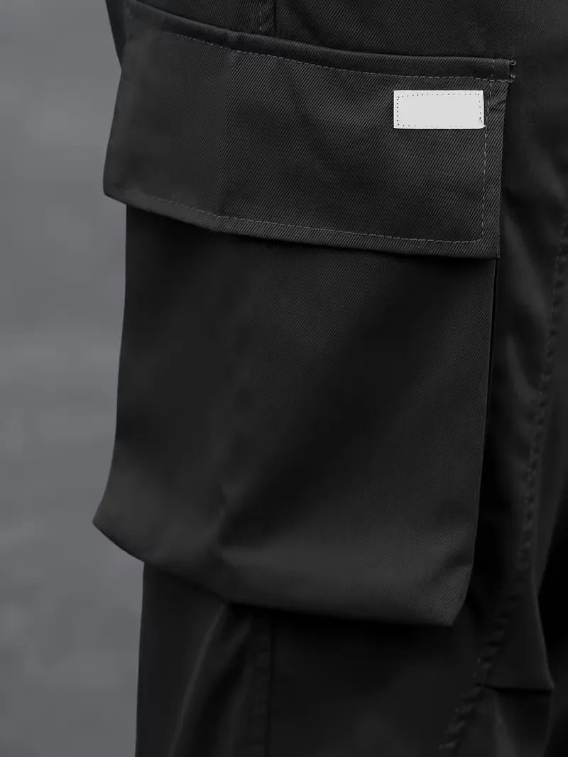 Men’s Cargo Pants Regular Fit Drawstring Waist-Cargo broeken-Stilenza-Stilenza