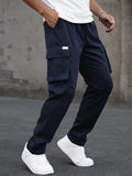 Men’s Cargo Pants Regular Fit Drawstring Waist-Cargo broeken-Stilenza-Stilenza