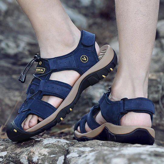 Men’s Closed Toe Hiking Sandals-Men Sandals-Stilenza-Stilenza
