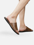 Men’s Sandals Open Toe Slide for Summer-Men Slippers-Stilenza-Stilenza