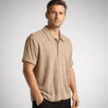 Men’s Short Sleeve Button Shirt-Stilenza-Stilenza