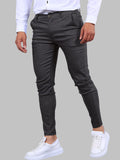 Men’s Slim Fit Chino Pants Smart Casual-Pants-Stilenza-Grey-S-Stilenza