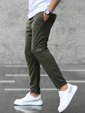 Men’s Slim Fit Jogger Pants Smart Casual-broek-Stilenza-Stilenza