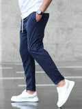 Men’s Slim Fit Jogger Pants Smart Casual-broek-Stilenza-Stilenza