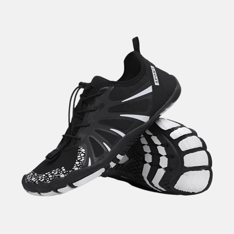 Men’s Water Shoes Non-Slip Quick-Dry for Beach-Stilenza-Black-35-Stilenza