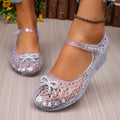 Transparent Jelly Sandals for Women with Wedge Heel-Stilenza-Stilenza