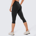 Women’s Capri Leggings High Waisted with Pocket-Stilenza-Stilenza