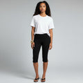 Women’s High Waisted Capri Pants with Pockets-Stilenza-Stilenza