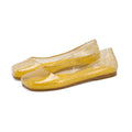 Women’s Jelly Flats Glitter Slip On Shoes-Stilenza-Gold-37-Stilenza