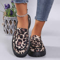 Women’s Loafers Leopard Print Platform-Stilenza-Stilenza