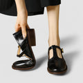 Women’s Mary Jane Flats with Low Heel-SS - Womens - Sandals-Stilenza-Stilenza
