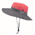 Women’s Sun Hat Wide Brim with Chin Strap-Stilenza-Stilenza