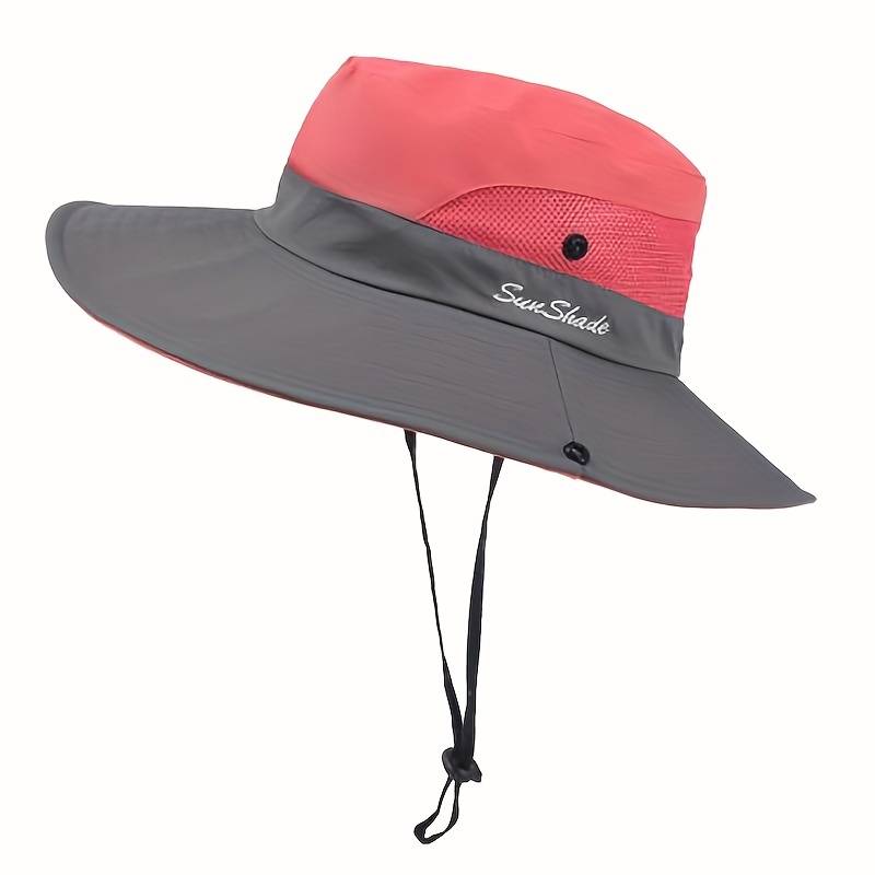 Women’s Sun Hat Wide Brim with Chin Strap-Stilenza-Stilenza