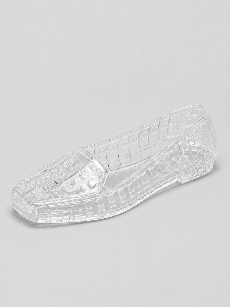 Women’s Transparent Jelly Flats Slip On-Stilenza-Transparant-36-Stilenza
