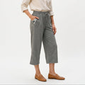 Women’s Wide Leg Capri Pants with Pockets-Yoga Pants-Stilenza-Stilenza