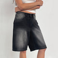 Women’s Wide Leg Denim Jorts-Stilenza-Stilenza