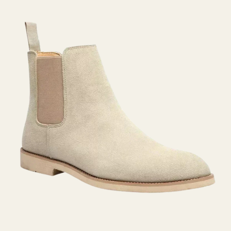 Beige Chelsea Ankle Boots - Photo 4