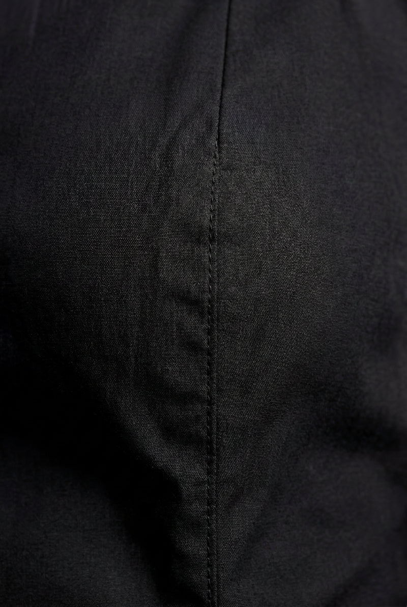 Black Black Long Sleeve Sweetheart Neck Fitted Bodysuit - Bodysuits - Photo 3