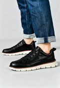 Chunky Sole Lace-up Casual Sneakers - Lace-up shoes - Photo 2
