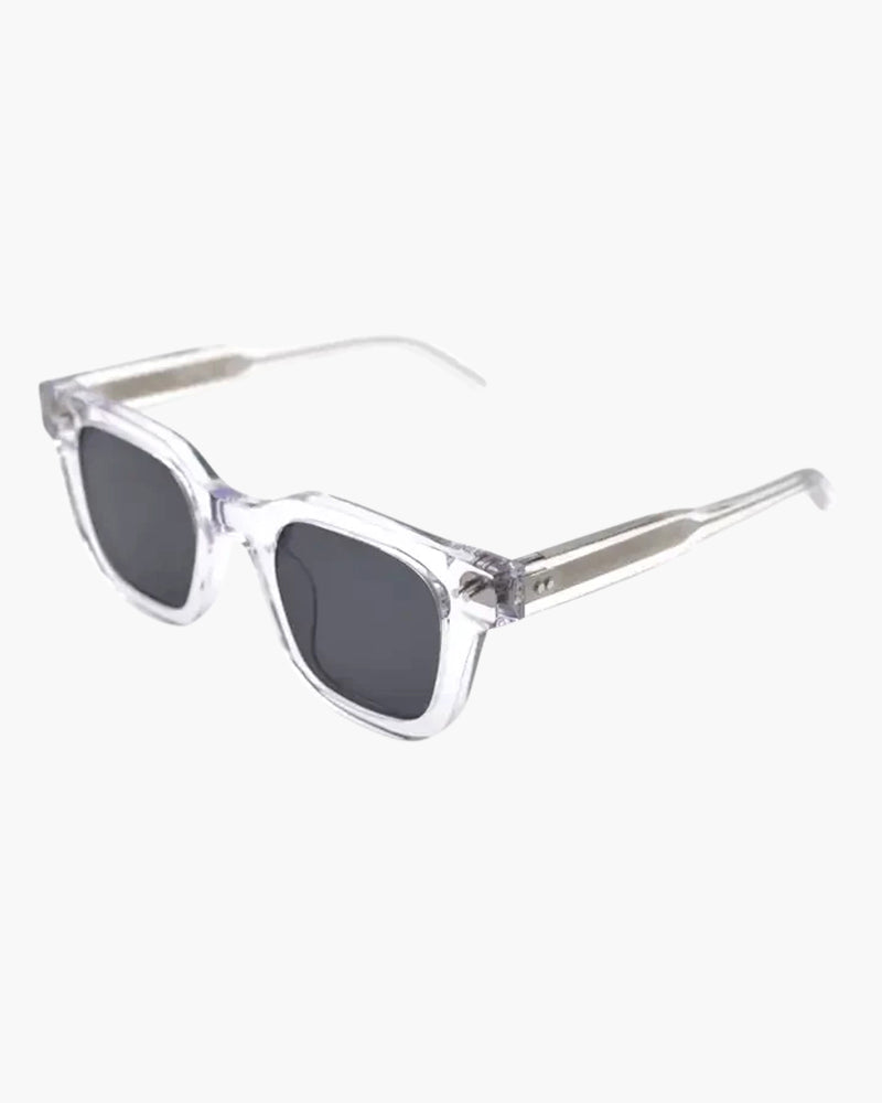 Chunky Square Bold Frame Sunglasses with Wide Temples - Photo 3