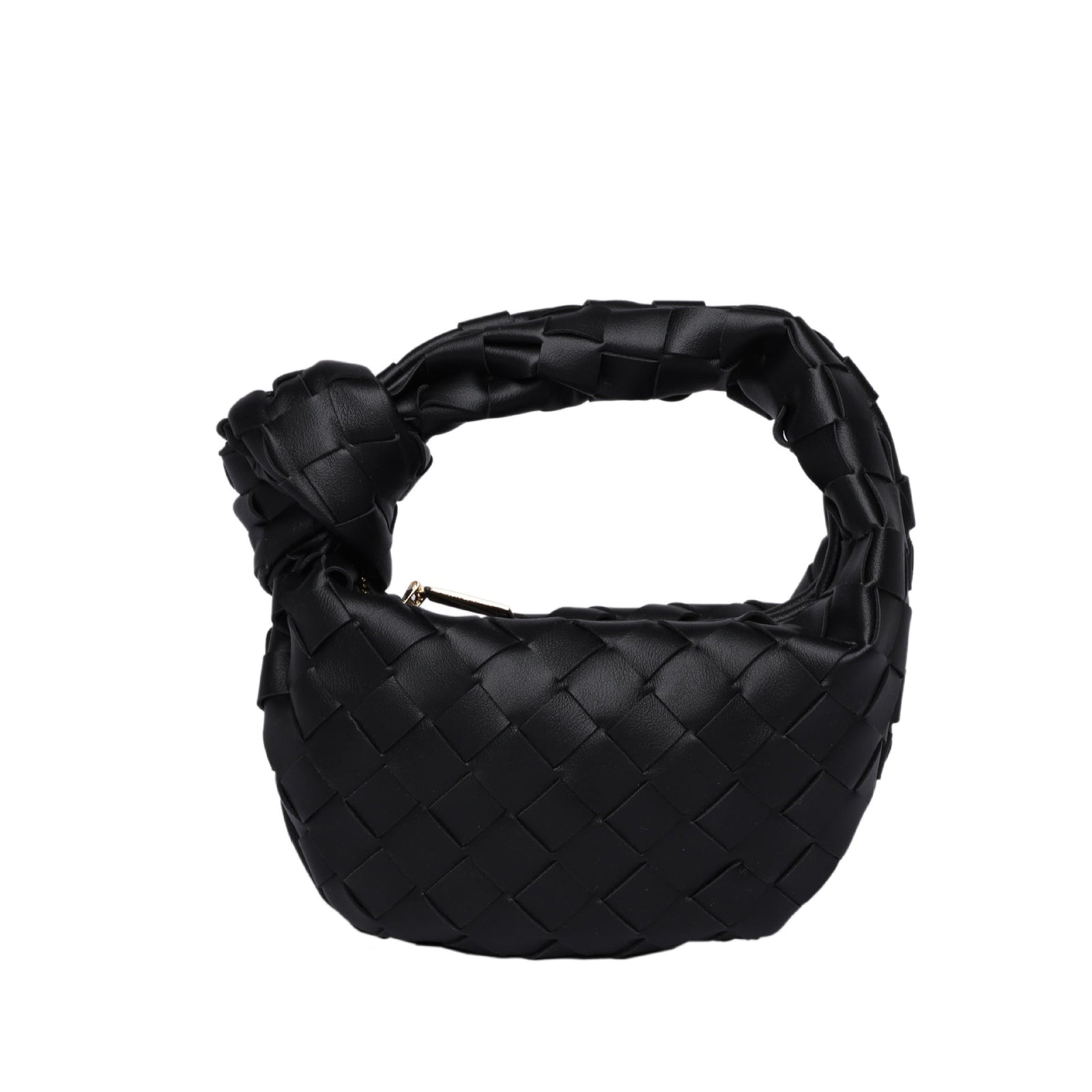 Crescent Mini Bag with Knotted Handle - Mini bags - Photo 4