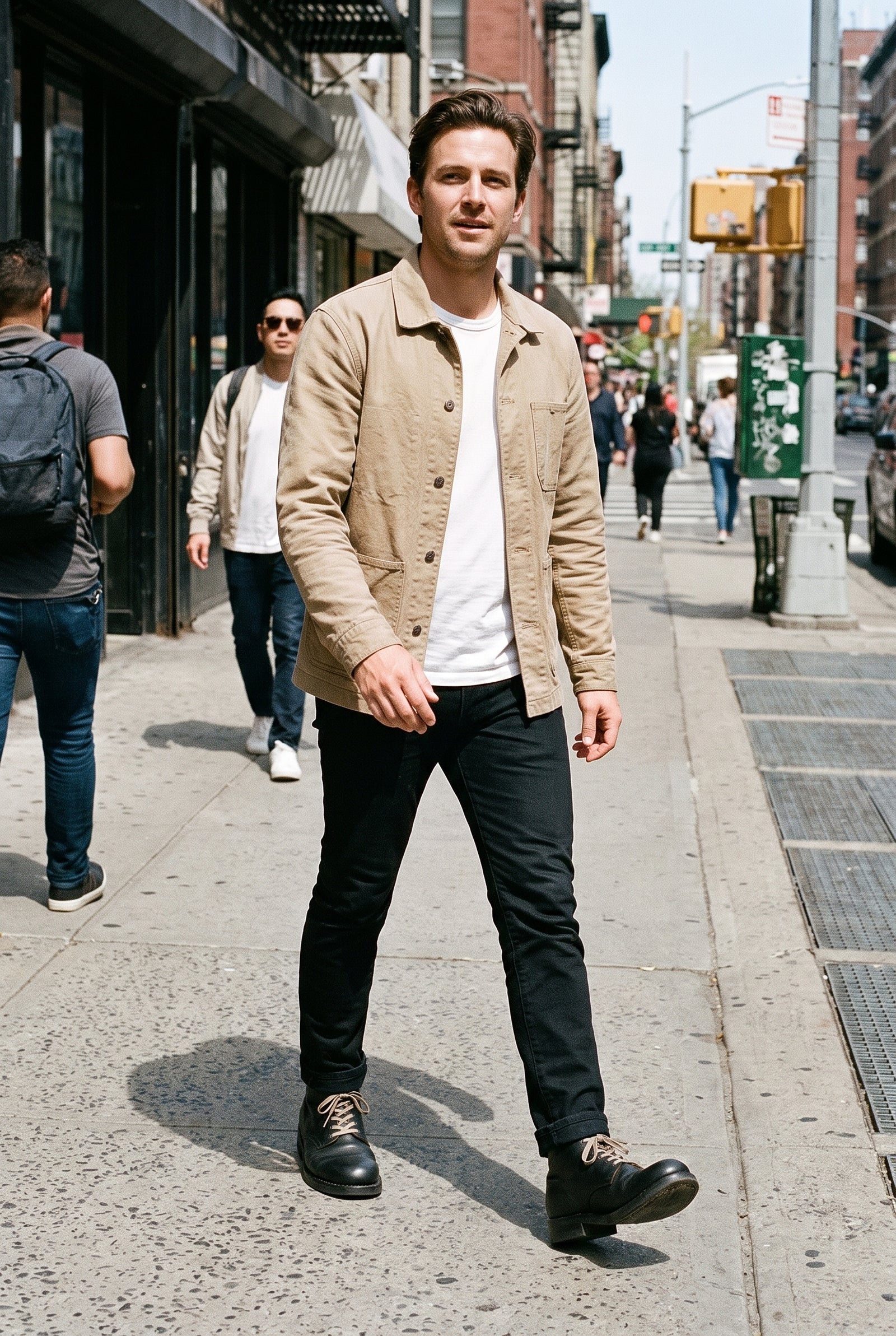 Men's Boots Classic Ankle in Black — lifestyle citysidewalk
