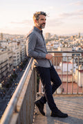 Men's Lace-Up Boots Anti-Slip in Black — lifestyle urban terrace