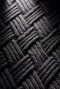 Black Men's Geometric Cable- Textured Pullover Sweater - Photo 14