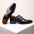 Single Monk Strap Almond Toe Dress Shoes - Monk strap dress shoes - Photo 7