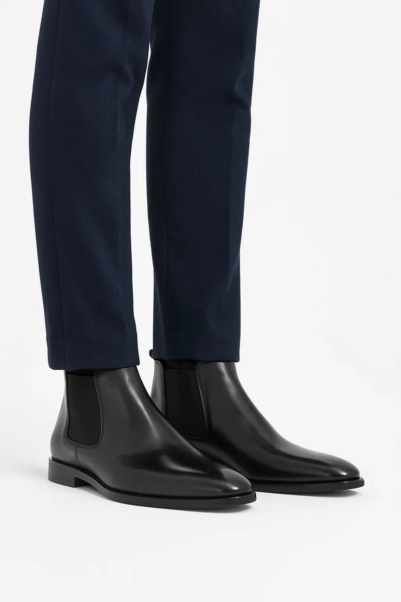 Sleek Almond Toe Chelsea Ankle Boots - Chelsea boots - Photo 2