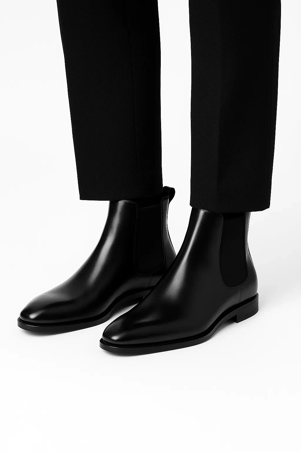 Sleek Almond Toe Chelsea Ankle Boots - Chelsea boots - Photo 3