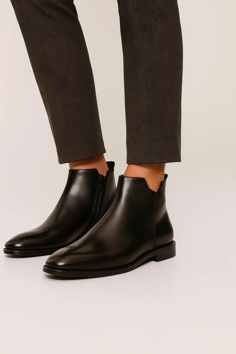 Sleek Chelsea Ankle Boots with Almond Toe - Photo 4