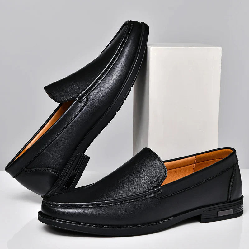 Sleek Slip-on Classic Penny Loafers - Slip on loafers - Photo 3