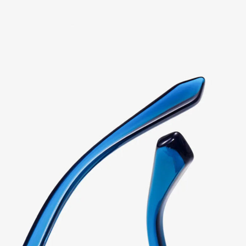 Thick Frame Matte Aviator Sunglasses - Photo 8