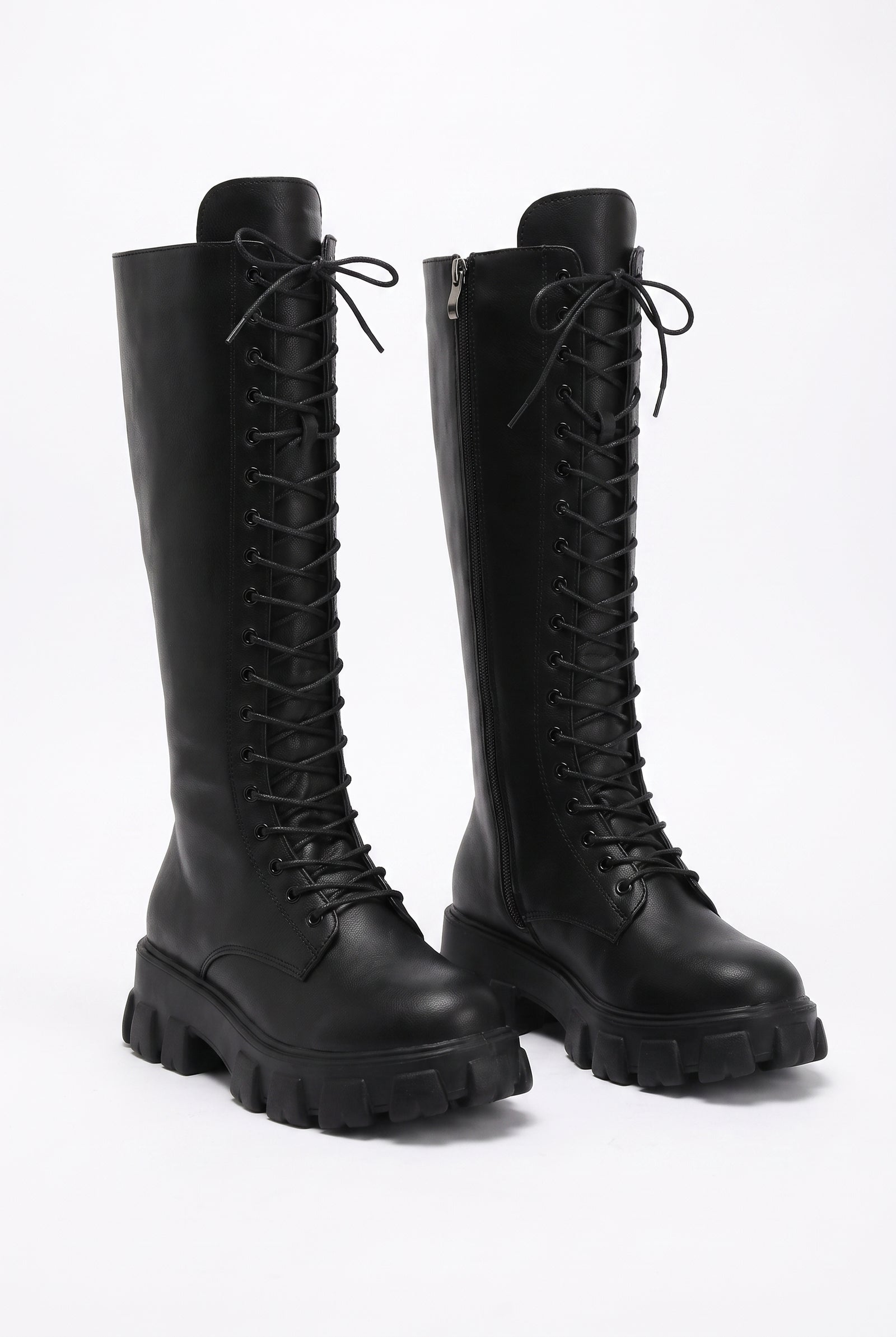 Women's Long Boots Modern in Black — primary product