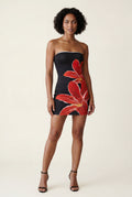 Black Women's Summer Mini Dress - Photo 10
