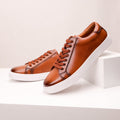 Low Top Minimalist Sneakers with Padded Collar - Low top sneakers - Photo 3