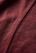Burgundy Slim Fit Crew Neck Short Sleeve Tee - Short sleeve t-shirts - Photo 6