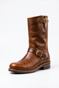 Men's Boots Vintage Style in Cognac Brown — product primary