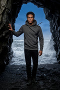Dark Gray Men's Classic Drawstring Hood Regular Fit Pullover Hoodie - Men's hoodie - Photo 13