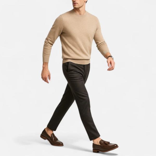 Dark Brown Tassel Almond Toe Slip-on Loafers Dark Brown - Slip on loafers - Photo 3