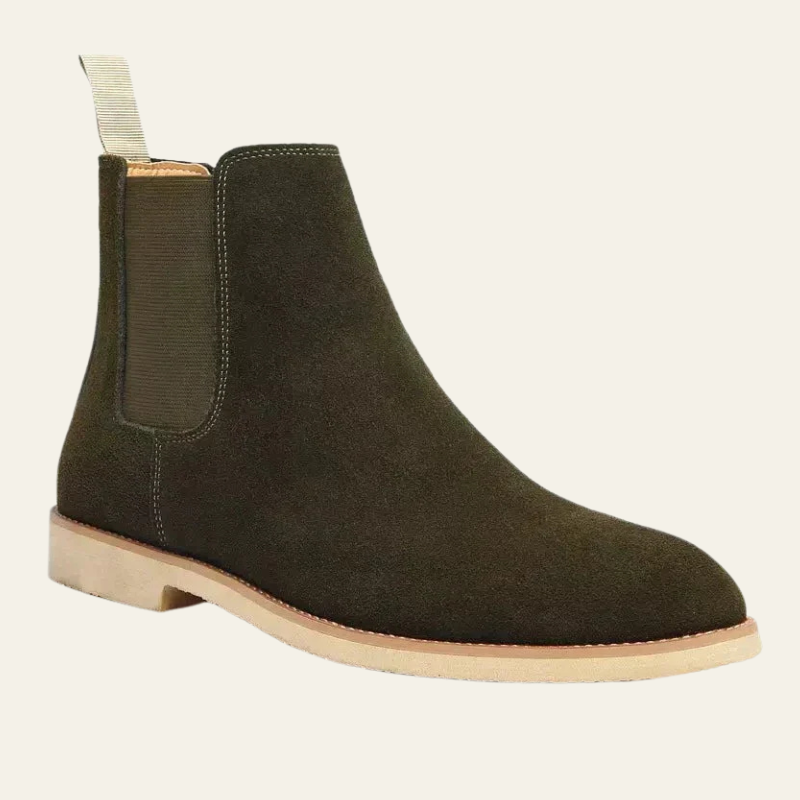 Dark Green Chelsea Ankle Boots - Photo 5