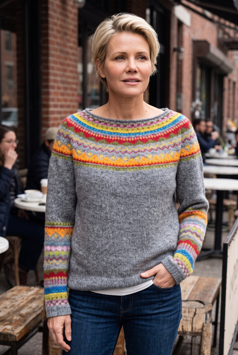 Wool Knit Sweater — lifestyle