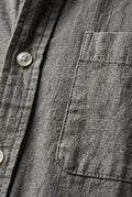 Gray Classic Button-down Oxford Shirt with Chest Pocket - Men's Shirts - Photo 11