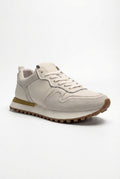 Ivory Ivory Retro-inspired Low Top Sneakers with Chunky Sole - Photo 2