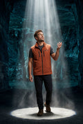 Burnt Orange Lightweight Multi-pocket Utility Cargo Vest - Cargo vests - Photo 13