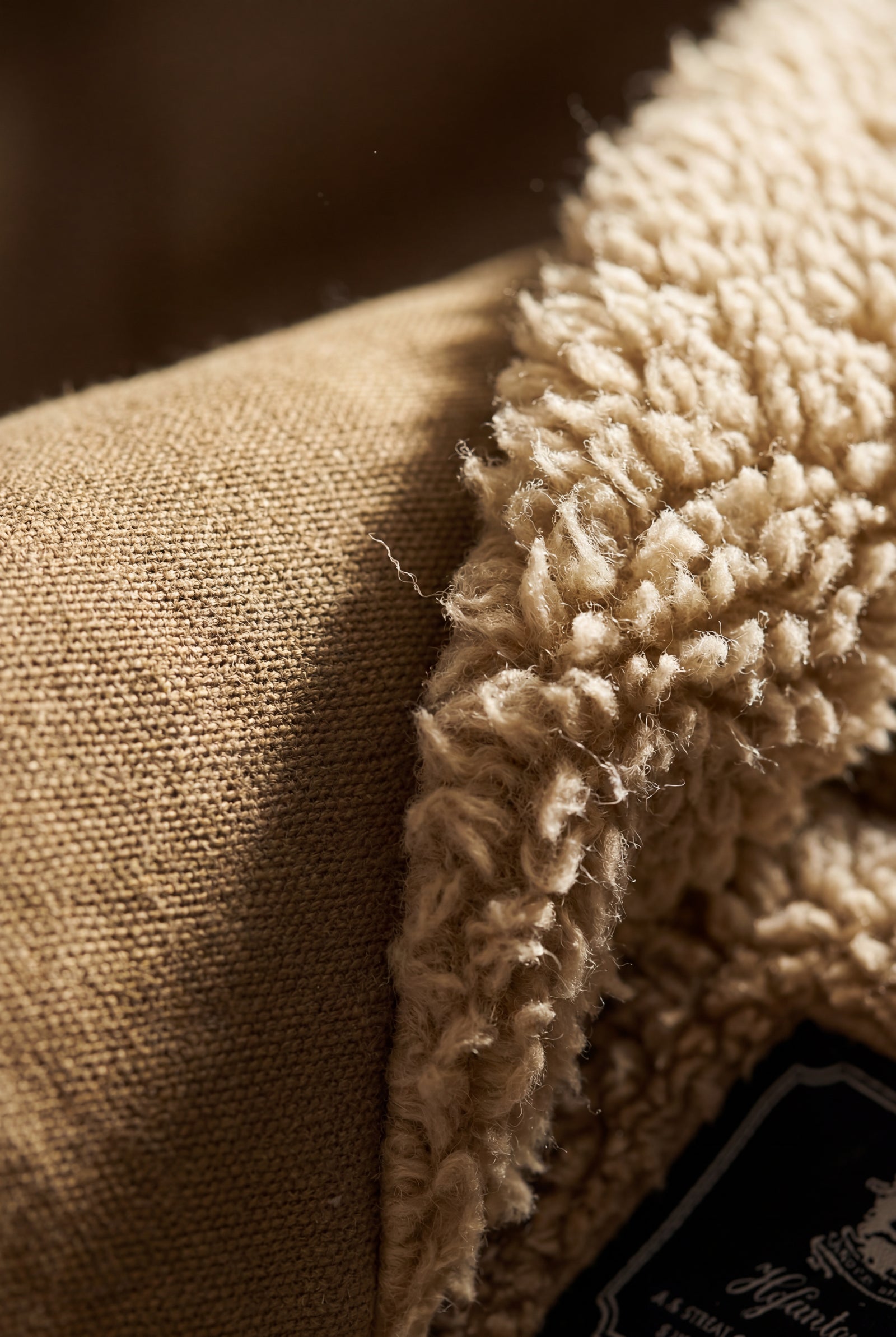 Khaki Men's Faux Collar Classic Bomber Jacket - Casual jacket - Photo 21